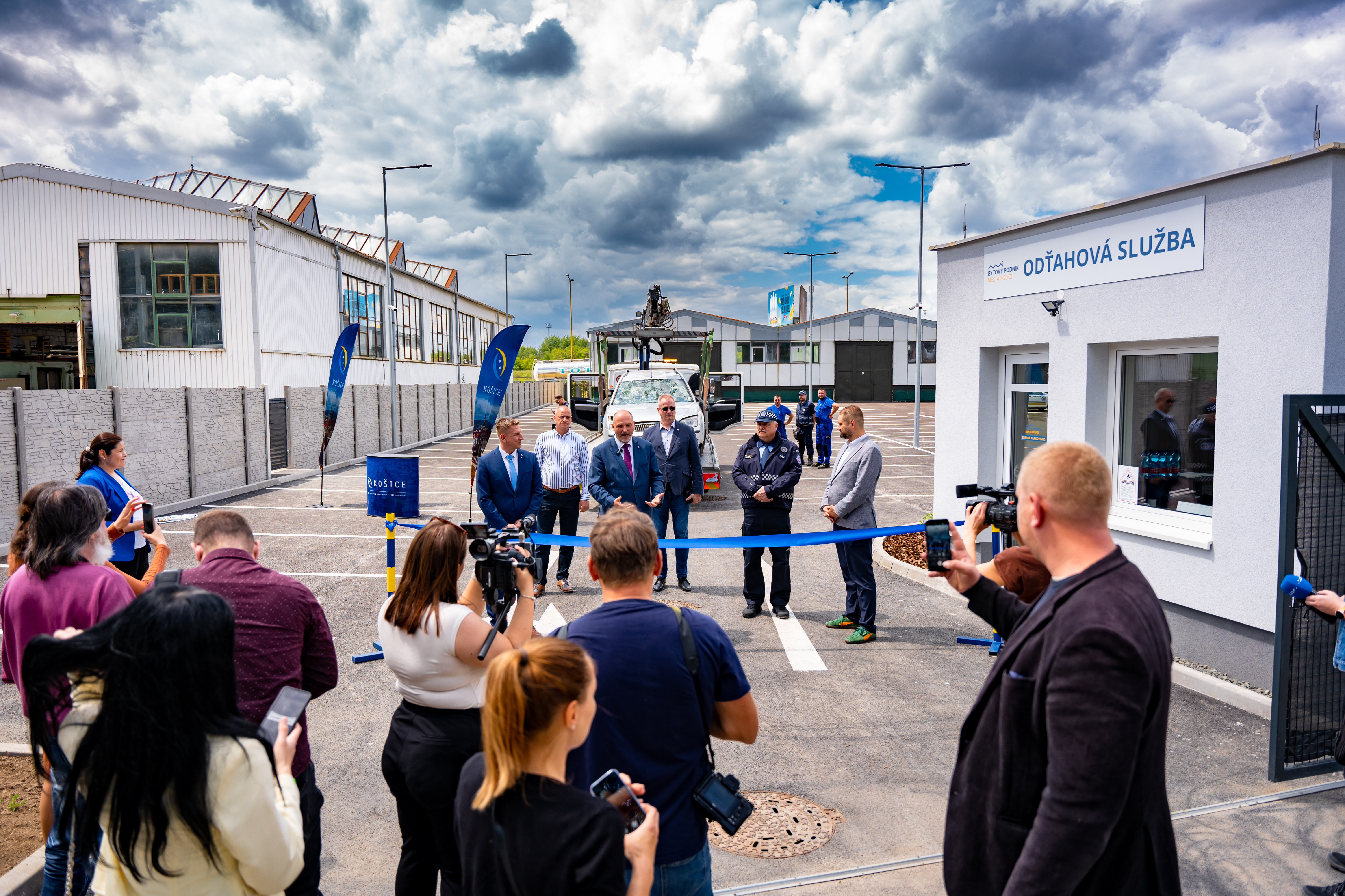Tlacovy brifing - otvorenie odstaviska pre autovraky -19